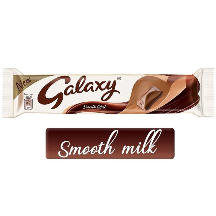 GALAXY CHOCOLATE SMOOTH MILK 36 GM  (𝐢𝐦𝐩𝐨𝐫𝐭𝐞𝐝 & 𝐨𝐫𝐢𝐠𝐧𝐚𝐥)