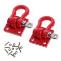 2 Set RC Car Part: 1 Set Climbing Trailer Tow Hook Hooks Buckle & 1 Set Adjustable Bracket Extender Seat. 