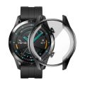 Electroplate TPU Protector Case Clear Cover For Huawei Watch GT2 46MM. 