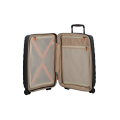 JUMP CROSSLINE Polypropylene (PP) 3pc Set Hardside Expandable Suitcase Trolley Luggage, TSA Lock, 4 Wheels (28, 24 & 20 Inch). 