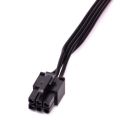 PCIe 6Pin Male to 3 SATA Supply Cable for Seasonic Focus Plus Platinum FOCUS+ Series 850PX 750PX 650PX 550PX PSU. 