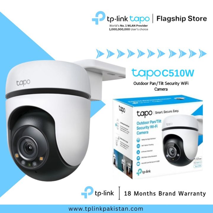 TP-Link Wi-Fi Camera Tapo C310 C510W C320WS C520WS /C530WS Outdoor  Security Wi-Fi Camera 18 Months Brand Warranty