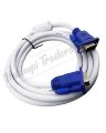 VGA  Cable HD 15 Pin Male to Male VGA Cables Wire Line  for PC Computer Monitor Projector 1.5m. 