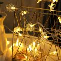 10/20 Moon Starry LED Fairy Lights Battery Operated - Led Lights for Room Decoration - String Garland Light for mirror. 