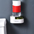 Wall-mounted Ashtray Windproof Removable with Lid Waterproof Bathroom Ash Storage Box for Toilet. 