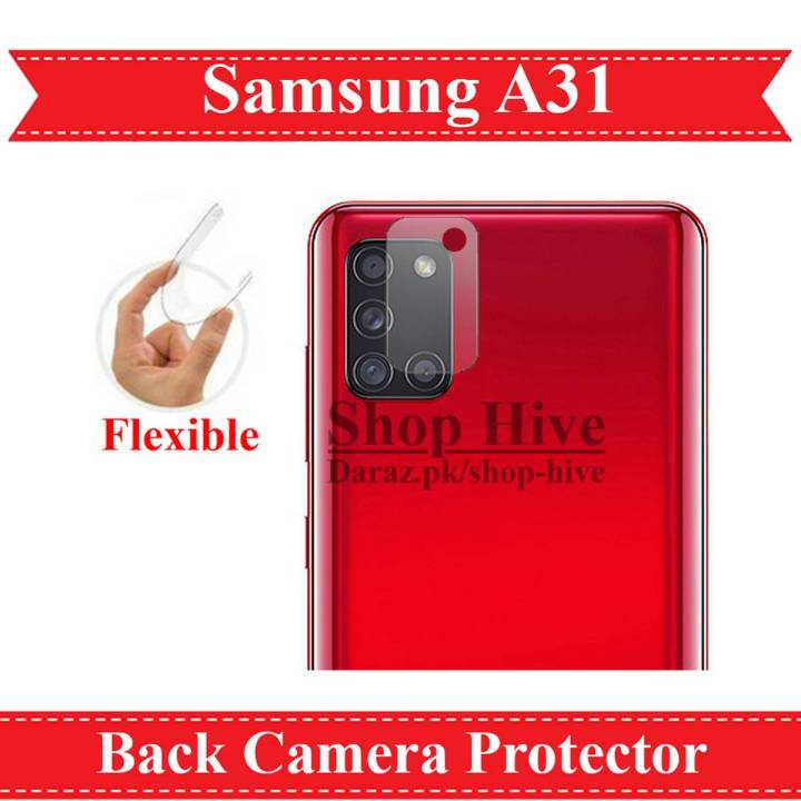 Samsung A31 Back Camera 9H Gorilla Flexible Protector For Galaxy A31