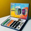 7 In 1, 8 in 1, 10 in 1 Ultra Smart Watch 2.1 Inch Full HD Screen Series 8 Wireless Charging 7 Straps Waterproof. 