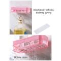 Shelf Organizer Wall Mounted Nailless Shower Corner Bathroom Kitchen Storage Holder Rack. 
