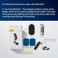 Magnetic Phone Holder for Car, Heat Resistant Super Sticker 360° Rotation Foldable Phone Cradle Strong Magnet Car Mount for Dashboard Screens All Smartphones Magnetic Car Phone Mount. 