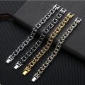 Exclusive Four Color 316L Stainless Steel Lucky Man Unique Charm Bangle Bracelet. 