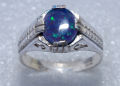 Seven fire opal stone. 