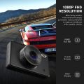 Dash Cam Front and Rear iiwey FHD 1080P Dual Dash Camera for Cars with 32GB SD Card, 3¡± LCD Screen Dashboard Camera. 