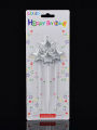HF MOLL Star Shaped Multicolor Sparkling Candle For Birthday, Parties & Festivals. 