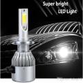 C6 Led Headlight Bulbs For Any Car And Bike H11 36W / 3800LM. 