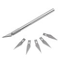 6 pcs WLXY precision art hobby knife set for crafts scrapbook & Mobile repair. 