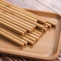 Chopsticks Pair of 5/10 steel & Bamboo Chopsticks Chinese Chopsticks Reusable Natural wood. 