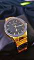 "Luxury Golden & Black Bariho Watch – Stand Out with Style" Elegant & Durable | Perfect Gift Option | Trendy Yet Timeless. 