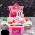 Pretend Play Kids Kitchen Toy Set With Real Water Circulating Wash Basin and Accessories Included For Kids. 