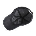 Casual Washed Cotton Baseball Cap Men Solid Black Blue Denim Dad Hat Visor Spring Summer Outdoor Travel Trucker Caps Adjustable. 