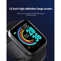 D20 Bluetooth Smart Watch Band for Android - Call Message WhatsApp Notify Bracelet D20 Pro , mobile watch for men boys waterproof, water proof, sports, blood pressure Bands. 