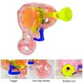 Bubble Maker Toy With Refill Bubble Fluid For Outdoor Fun Party and Play Color May Vary. 