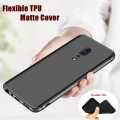 Oppo Reno Z Case Soft TPU Slim Smooth Protective Phone Cover - Black Matte. 