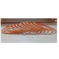 Peach | 24 pieces/ 2 Dozen velvet glass bangles of all sizes ( do, sawa do , dhai ). 