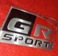 GR-Sport Logo – Premium Toyota Gazoo Racing Emblem | Universal Fit | GR-Sport Logo Plate Interior/Exterior Decoration Increase Your CAR Toyota.. 