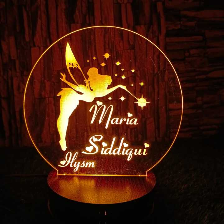 Customize 3d fairytale illusion lamp, 3D Light Lamp, Night Lamp, Decoration Piece, Gift Piece