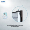 Haier 11 Cu Ft-E-Star Series-HRF-306 EBS-Deepest Freeze-Direct Cool-1 Hour Icing Technology-Wide Voltage-Glass Door-10 Years Warranty. 