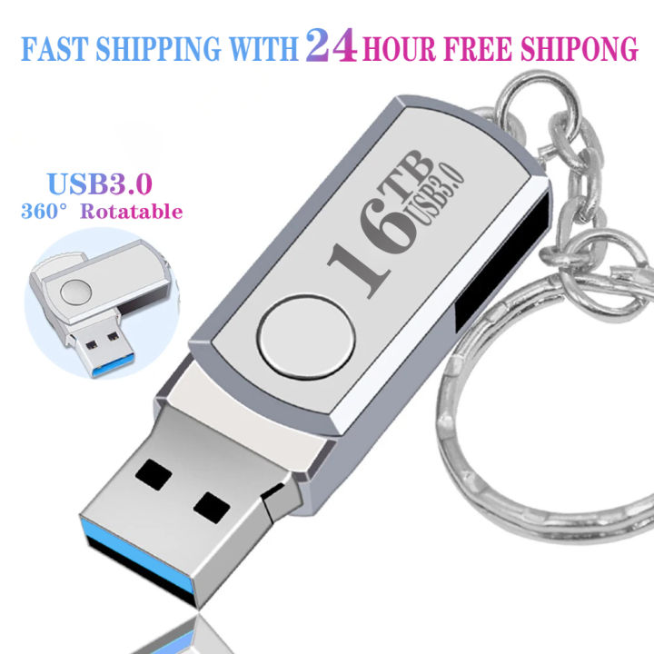 USB 3.0 16TB Cle USB Flash Drives 2TB Pendrive USB Stick 8TB Pen Drive 4TB Metal 128GB Portable SSD