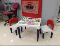 Baby Study & Dining Set 2 Chairs 1 Table. 