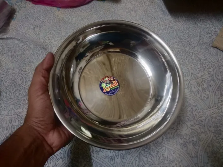 3%20Pcs%20Heavy%20Round%20Parate%20Stainless%20Steel%20Salan%20Plates%208.10%20inches%20Rust%20Proof%20-%20Image%204