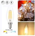 Candle Flame Bulb 4 w CA 35 Tip LED Filament E 27 And E 14. 