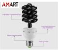 Led Light 220V 36W 40W E27 Ultraviolet UV Spiral Energy Saving BlackLight Lamp. 