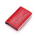 Man Women Smart Wallet Business Card Holder Rfid Wallet Aluminum Metal Credit Business Mini Card Wallet. 
