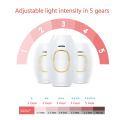 990000 Flash Professional Permanent IPL epilator Laser Hair Removal Electric Women Painless Threading Hair Remover Machine with Sunglasses and Razor. 