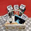 5 sense gift basket for men fashion gifts , birthday wedding , anniversary , engagement , fathers day , brother for all occasion. 