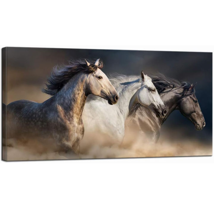 Big size horse wall art frame and picture frame