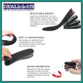 4 Layer 9 cm (3.54 inches) - Height Increasing Insoles Black Color 1 Pair Height Elevator Insoles For Men Women. 