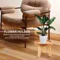 Wooden Plant Stand Flower Pot Base Holder Round for Indoor Outdoor. 