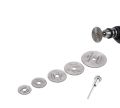 Drill Blades (HSS) 6Pcs  Mini Circular Saw Blade  Woodworking Metal  Cutting Discs Drill For Rotary Tools Drill Machine DIY. 