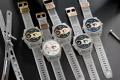Original Belleda Double Time Analog Time and Quarter Time in Transparent Strap Watch for men and boys. 