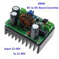 12-60V to 12-80V Boost Module 600W High Power DC to DC Boost Converter DC 12-60V to 12-80V Boost Module Board Step-up Booster Voltage Convertor Step up. 