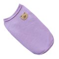 『27Pets』5 Colors Bear Pattern Walf Checks Material Dog Clothes Cat Costume Pet Supplies. 
