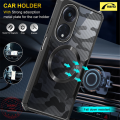 Nanu For OPPO Reno 8T 4G 5G [Camouflage Beatles] Compatible with Magsafe Phone Case Shockproof Slim Soft Cover Transparent Back Protection Casing. 