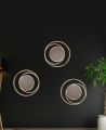 3 Peace Fancy Wall Mirror Décor Decoration Mount Tv Backdrop Party Room Hanging Suns Best for Decoration Purpose. 