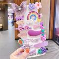 14pcs Baby Girls Cute Fruit Hair Clips Kids Children Hairpin Hair Accessories. 