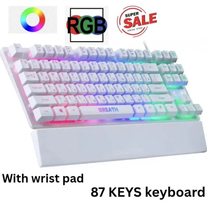 Defender%20GK-184%20semi%20mechanical%20RGB%20%20keyboard%20USB%20wired%20keyboard%20for%20pc%20&%20laptop%20with%20wirst%20pad%2087%20Keys%20full%20Rgb%20-%20Image%202