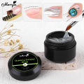Monja 8g Nail Semi-solid Stuck Drill Gel Extend Rhinestone Soak Off Nails Model Construction Building Gel for Magic Mirror Powder. 